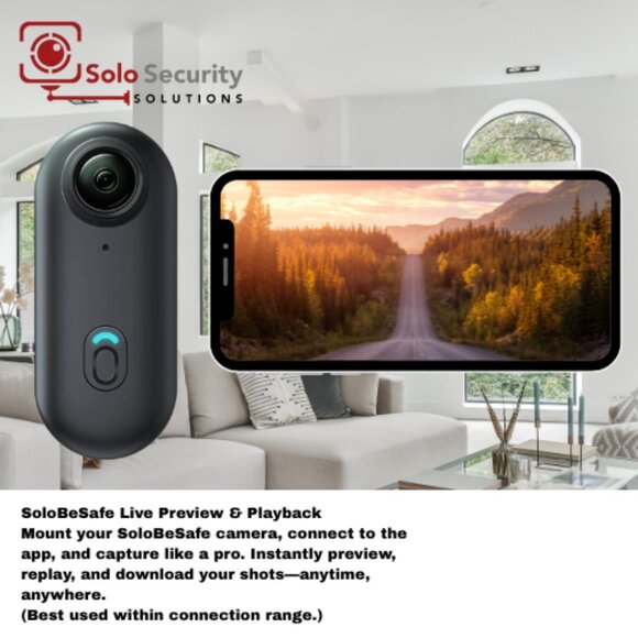 SoloBeSafe 4K Mini Action Camera – Waterproof Sports Cam with WiFi, Night Vision - Picture 3 of 5